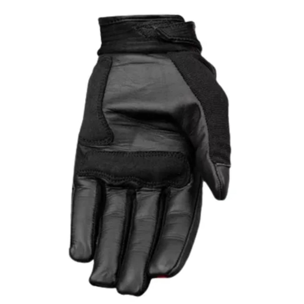 Luva de motoqueiro GP Tech Urban Tech Preto Vermelho