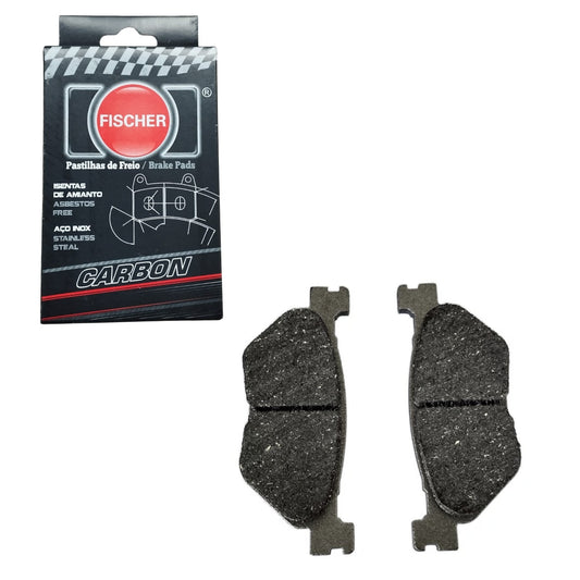 PASTILHA DE FREIO TRASEIRA FISCHER CARBON TDM 900 / XVS MIDNIGHT STAR 950 / SUPER TÉNÉRÉ 1200 / V-MAX 1700