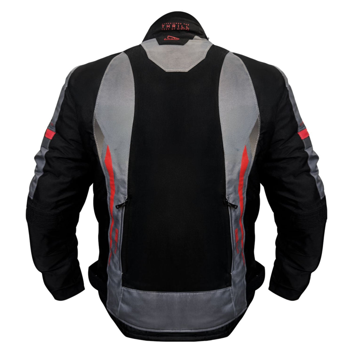 Jaqueta de motoqueiro GP Tech Verona Preto Cinza