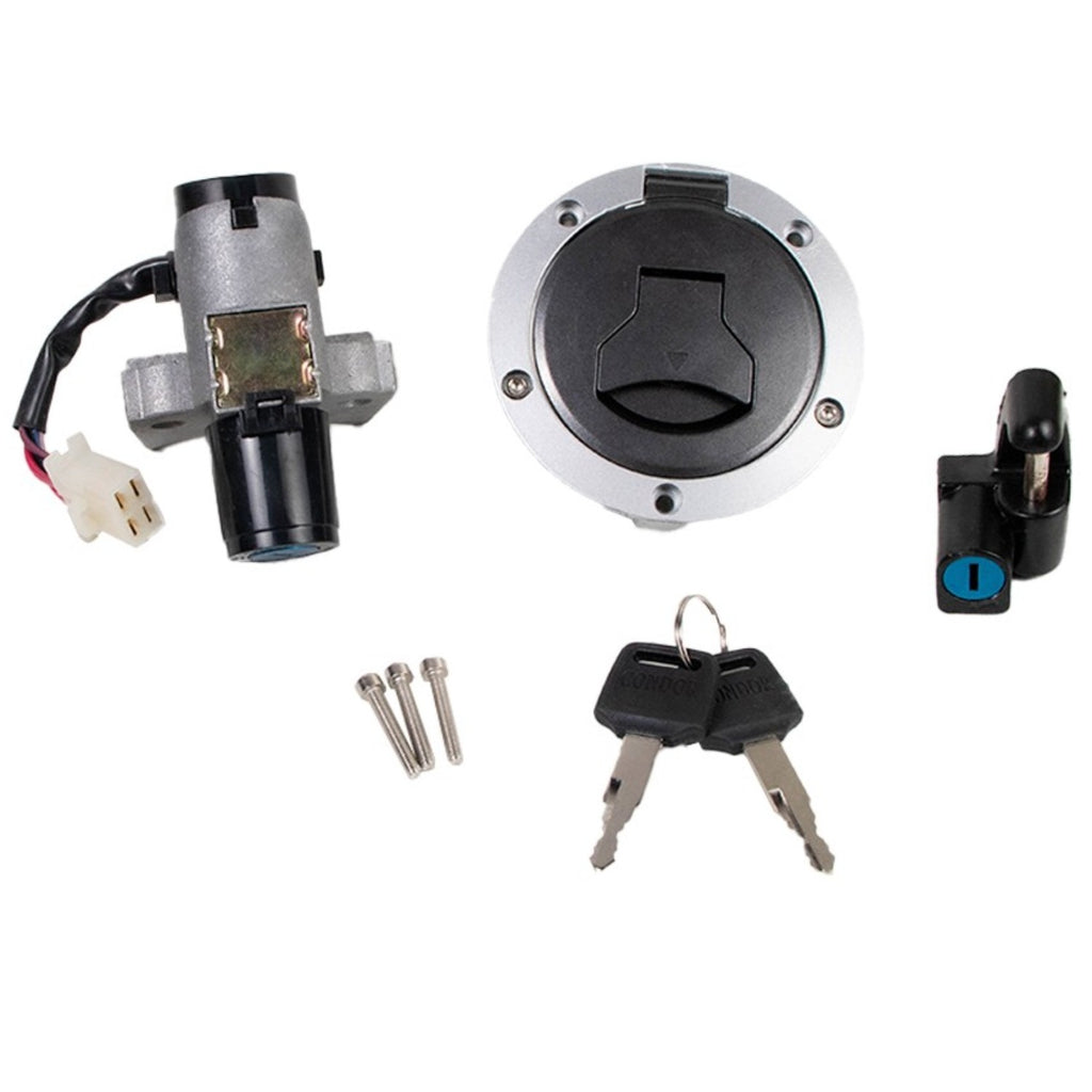 KIT CONJUNTO TRAVAS CHAVE IGNIÇÃO BROS 160 2015-2017
