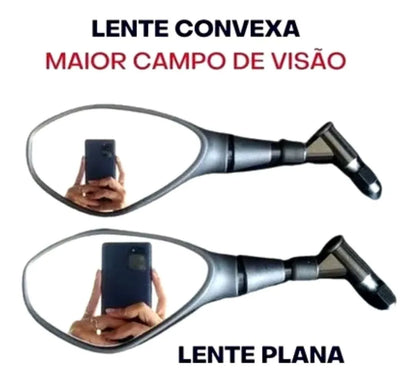 RETROVISOR GVS HASTE FIXA LENTE CONVEXA POP 100 2009-2015