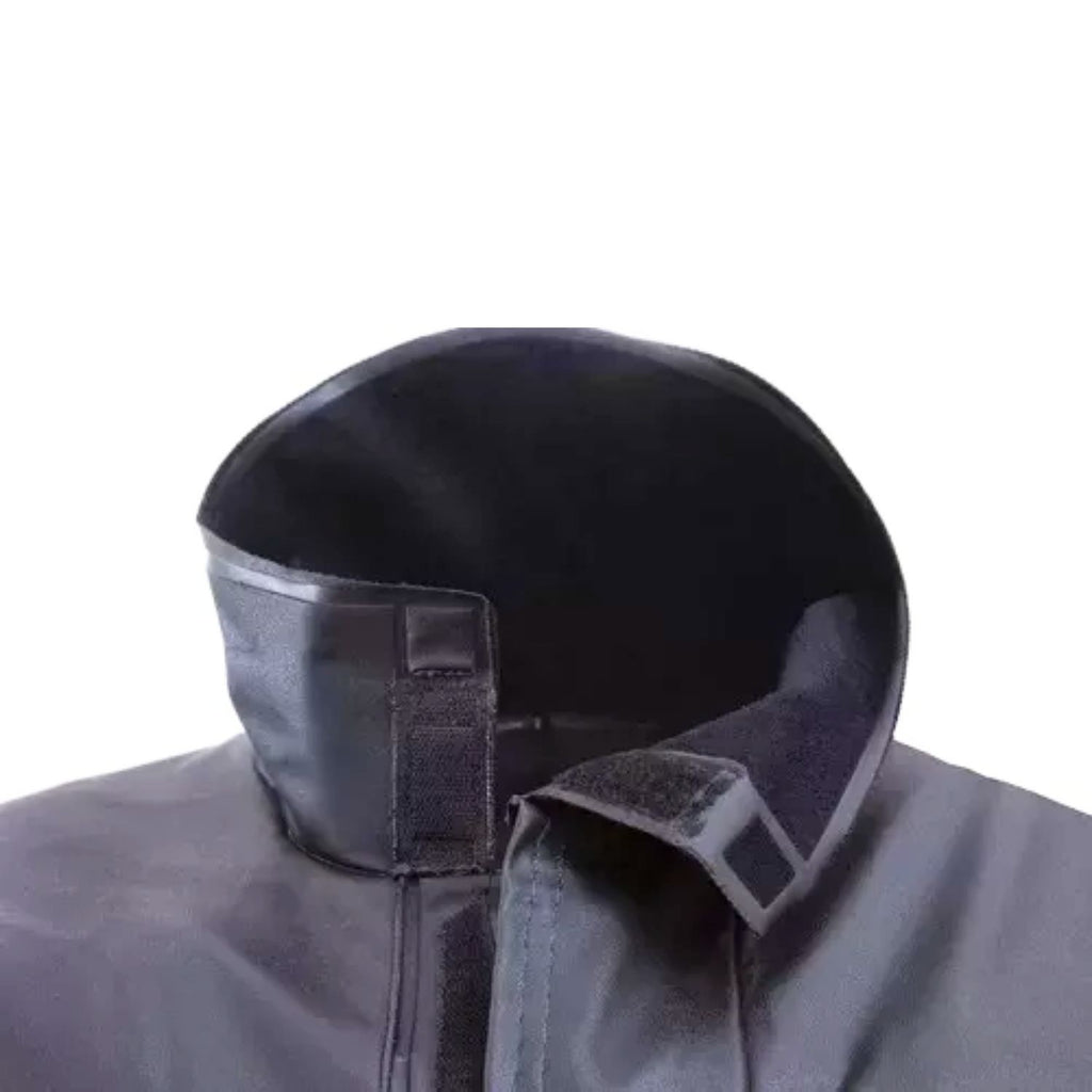 CONJUNTO CAPA DE CHUVA MASCULINO ALBA PVC EUROPA PRETO