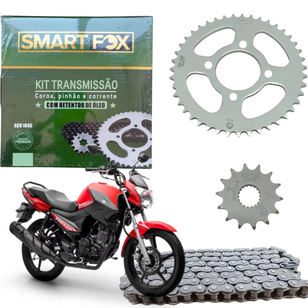 Kit Relação com Retentor Ybr Factor 125 2017-2025