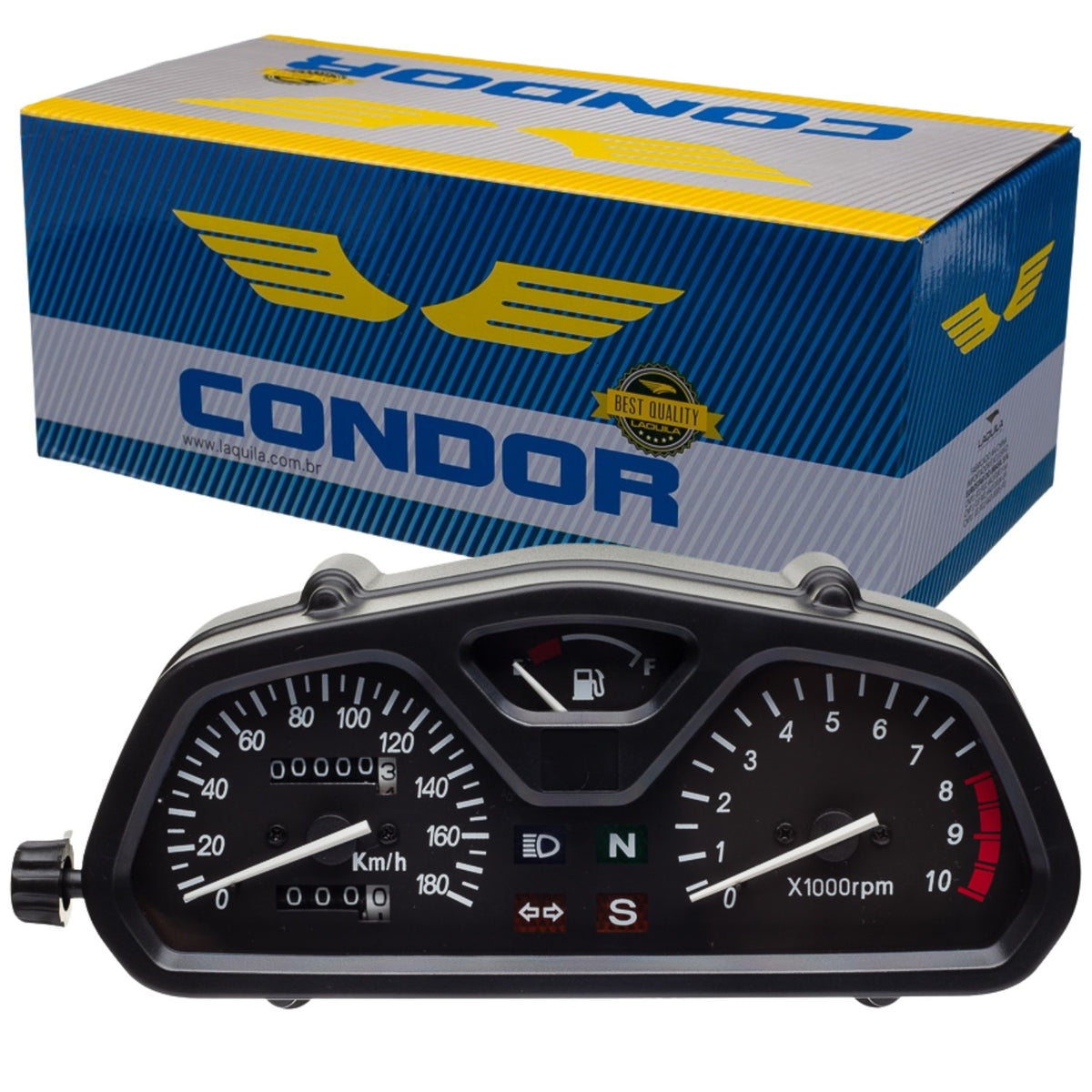 PAINEL COMPLETO VELOCIMETRO HONDA NX FALCON 400 1999-2008