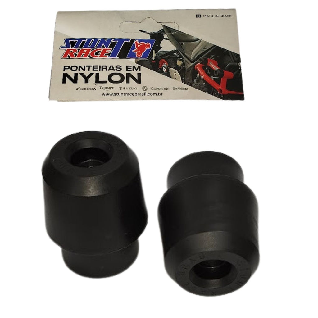 Kit 2 Batente Nylon Ponteira Borracha proteção Stunt Race Stunt Cage