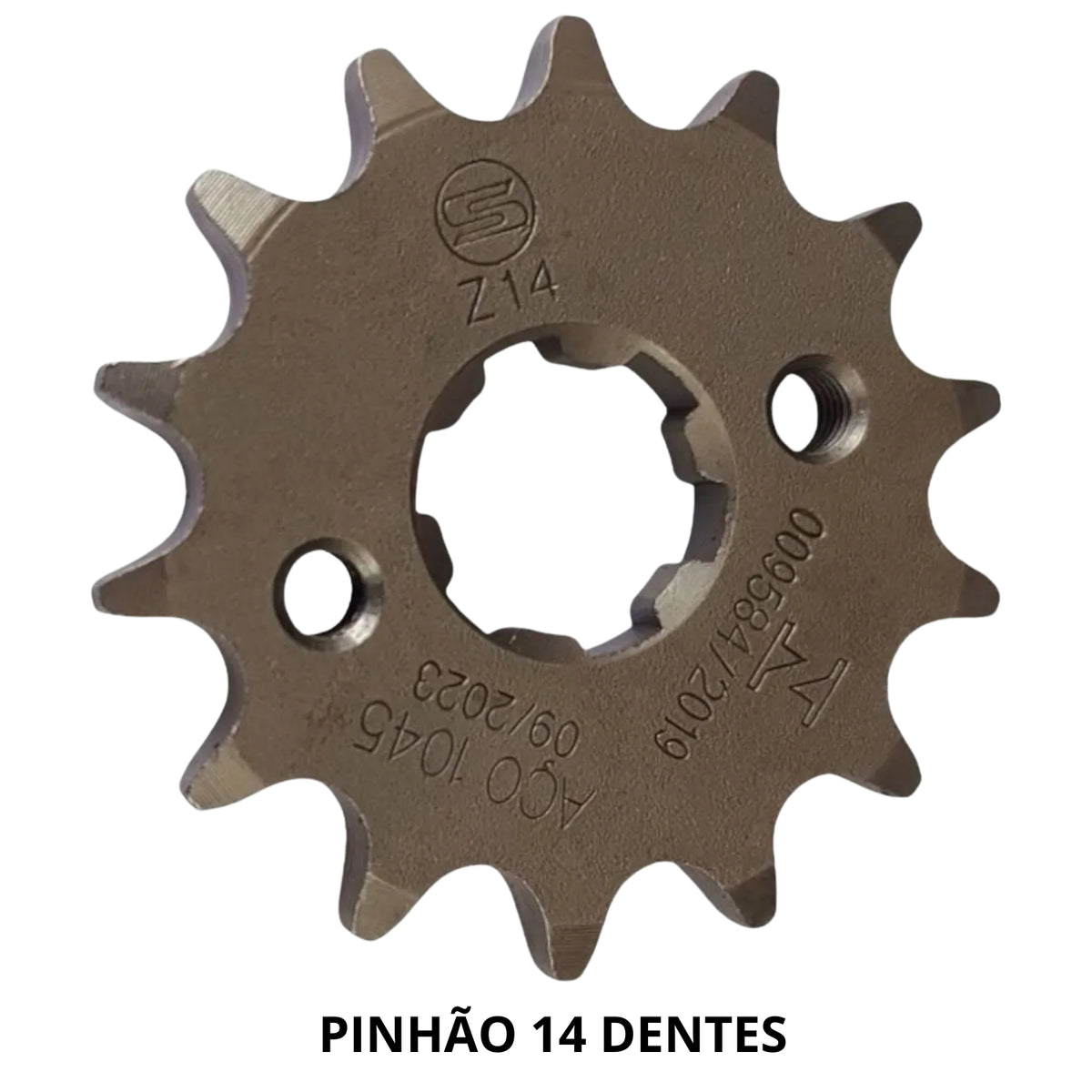 Kit Relação Transmissão Com Retentor Cg 125 Fan 2009-2013