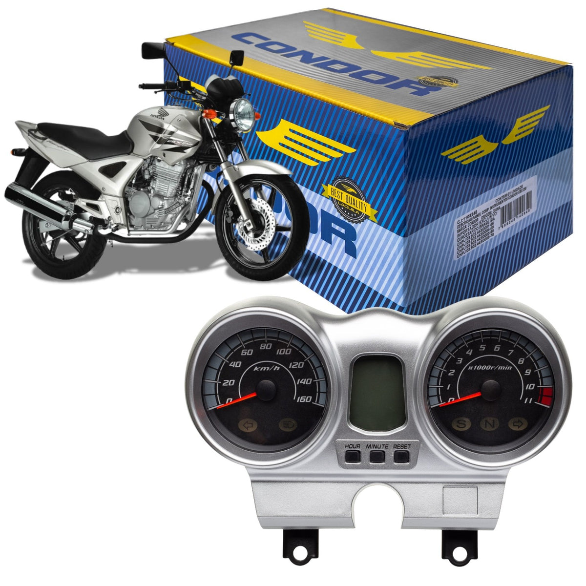 PAINEL COMPLETO VELOCIMETRO CBX TWISTER 250 2001-2008