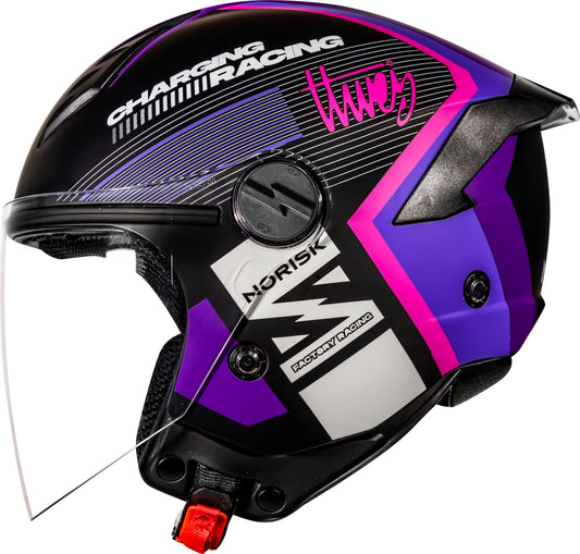 Capacete Norisk Neo Vizion Roxo