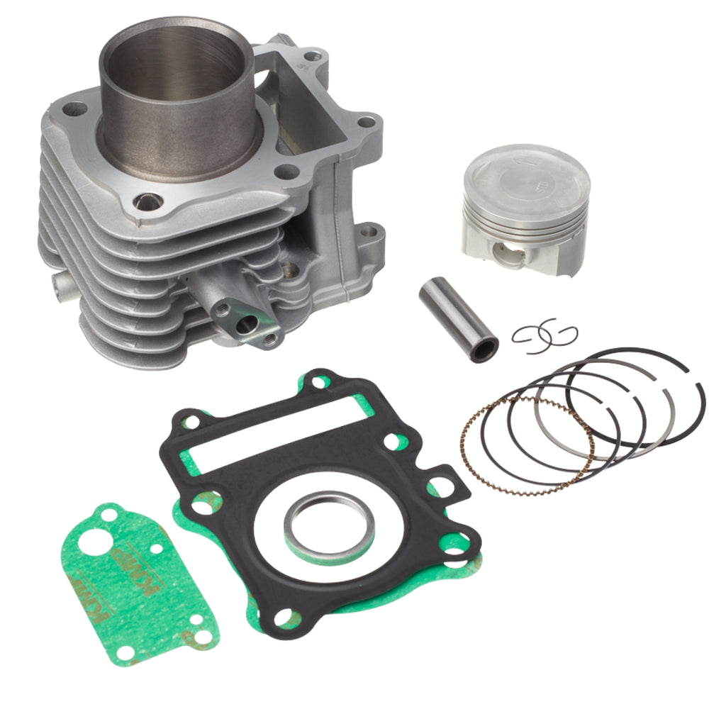 KIT COM CILINDRO PISTAO KMP SUZUKI BURGMAN 125