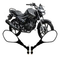 RETROVISOR GVS C/ GIRO 360 LENTE CONVEXA FACTOR 125 150 / FAZER 150 250  2014-2024