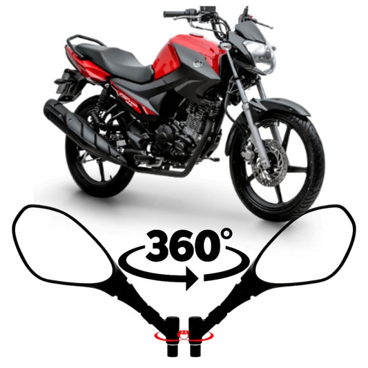 RETROVISOR GVS C/GIRO 360 FACTOR 150 2016-2021