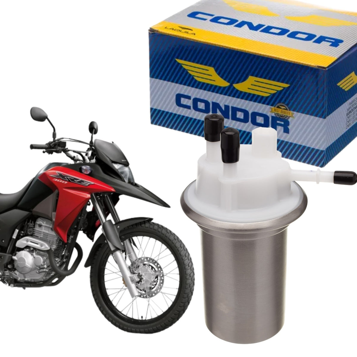 BOMBA COMBUSTIVEL COMPLETA XRE 300 2009-2012 / NXR BROS 150 2009-2010