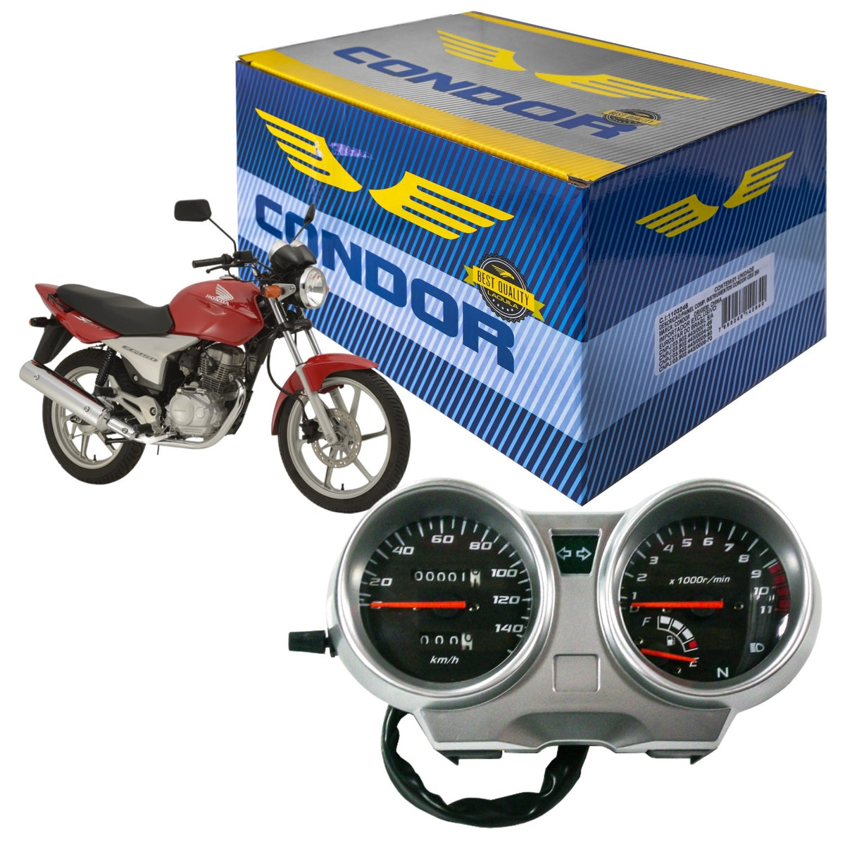 PAINEL COMPLETO VELOCIMETRO HONDA CG 150 SPORT 2005-2008