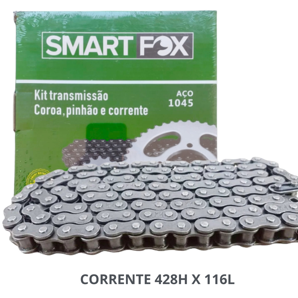 Kit Relação Transmissão Cg 125 Fan 2009-2013
