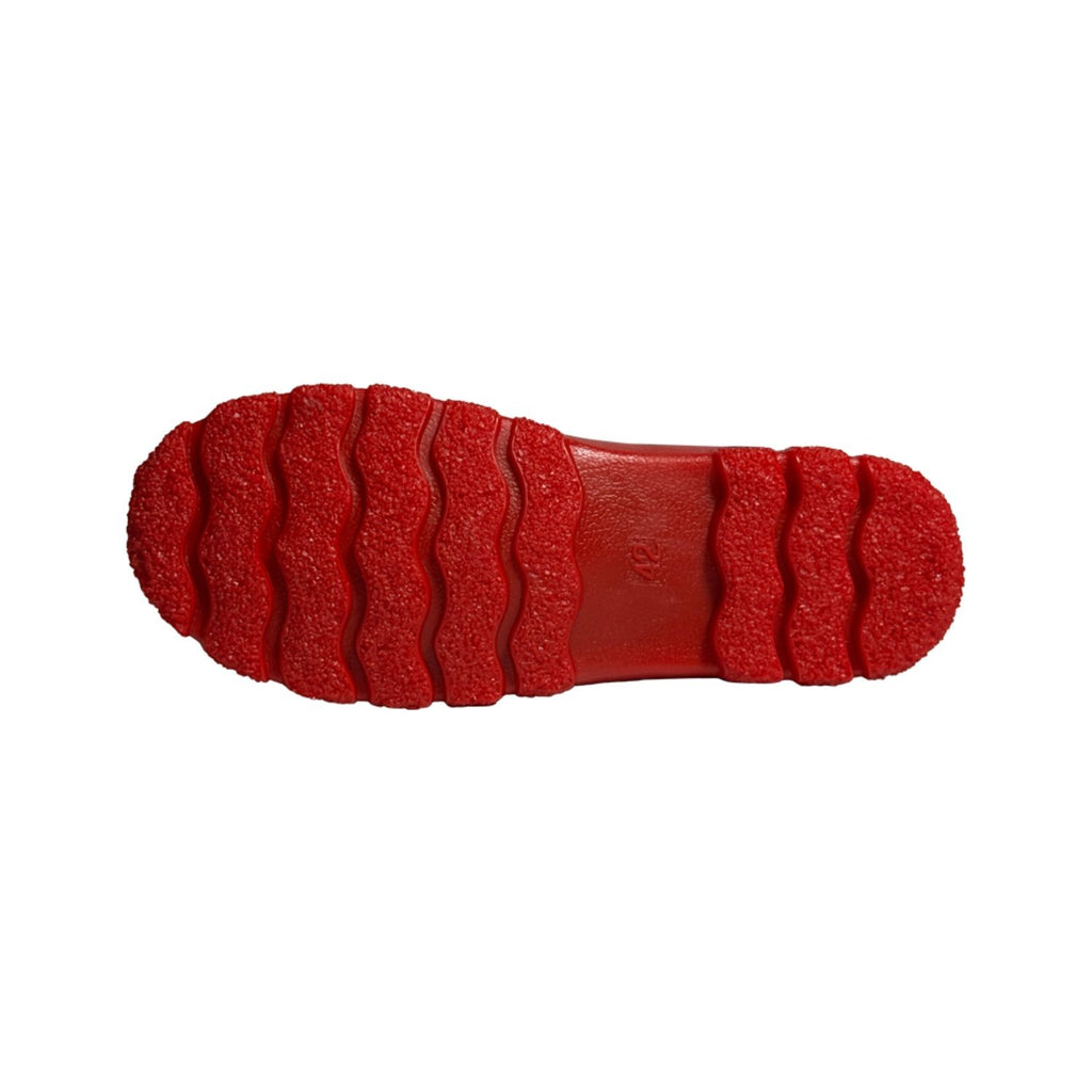 Bota de Chuva Protector Life Cano Medio Preto Vermelho