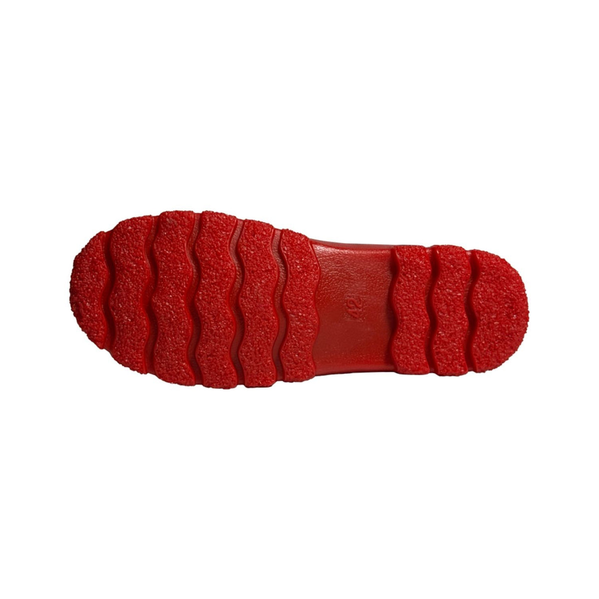 Bota de Chuva Protector Life Cano Medio Preto Vermelho
