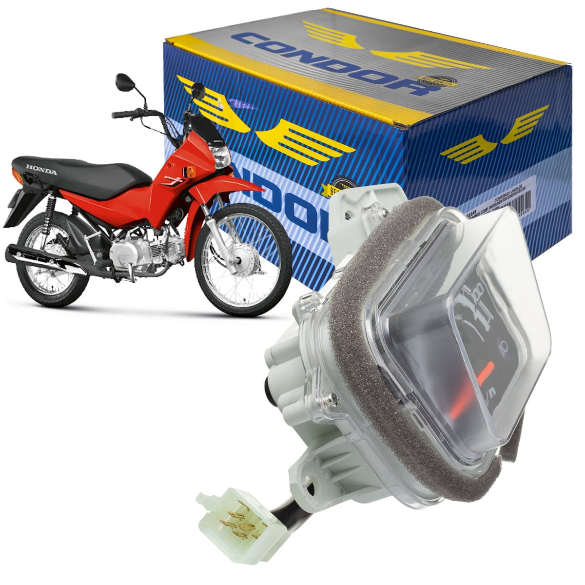 PAINEL COMPLETO VELOCIMETRO HONDA POP 100 2013-2015