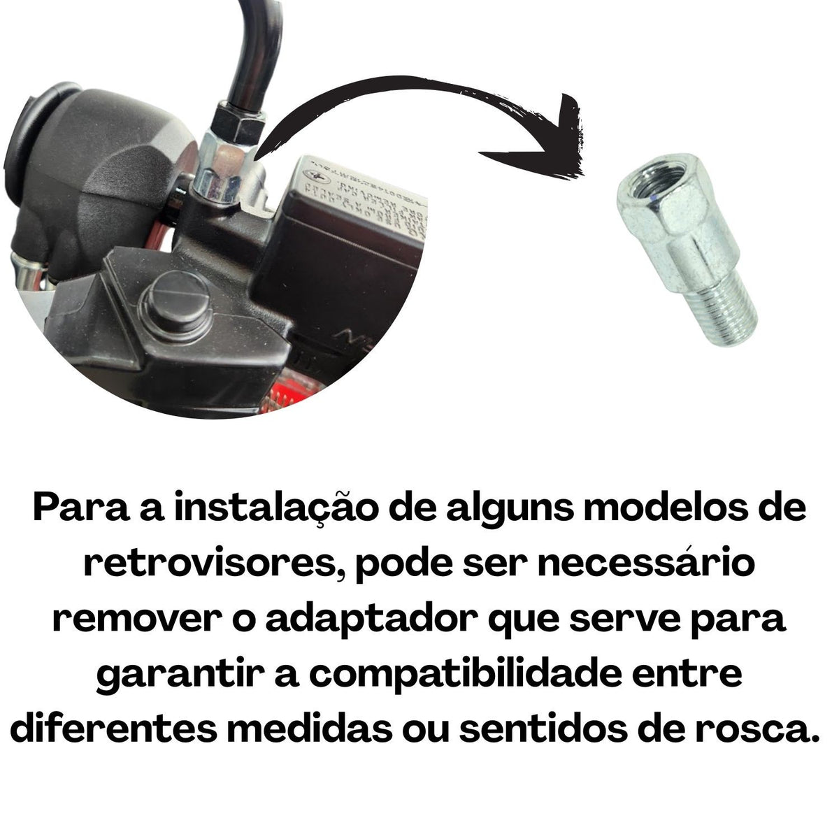 RETROVISOR GVS POP 110i / BIZ 125 / BIZ 110i 2018-2025