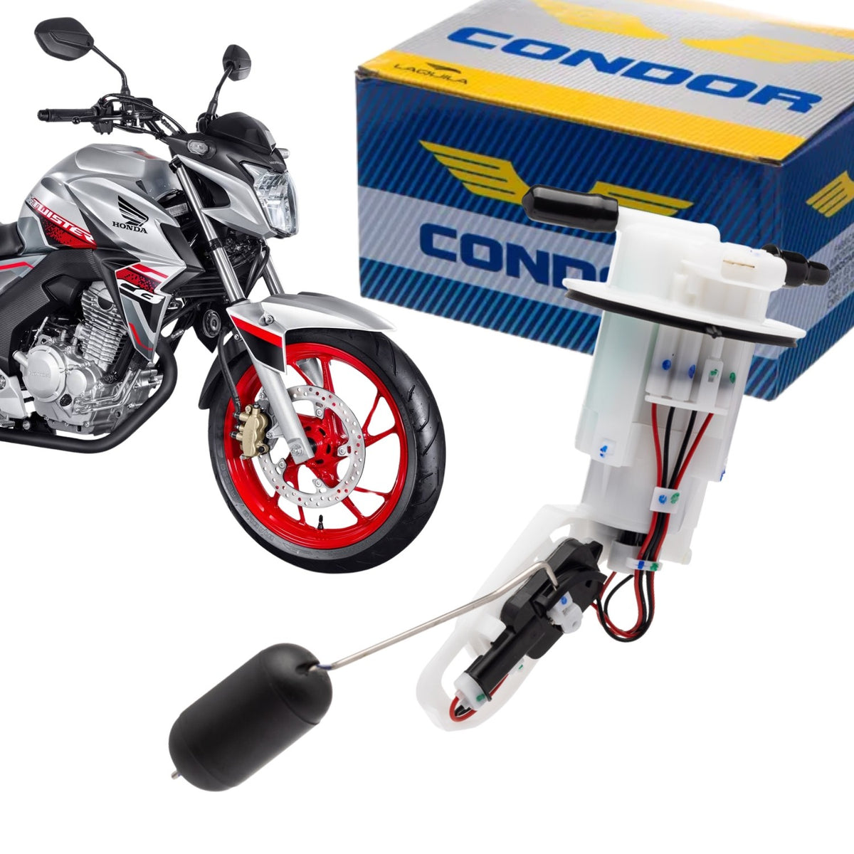 BOMBA COMBUSTIVEL COMPLETA CB 250F 2016-2022
