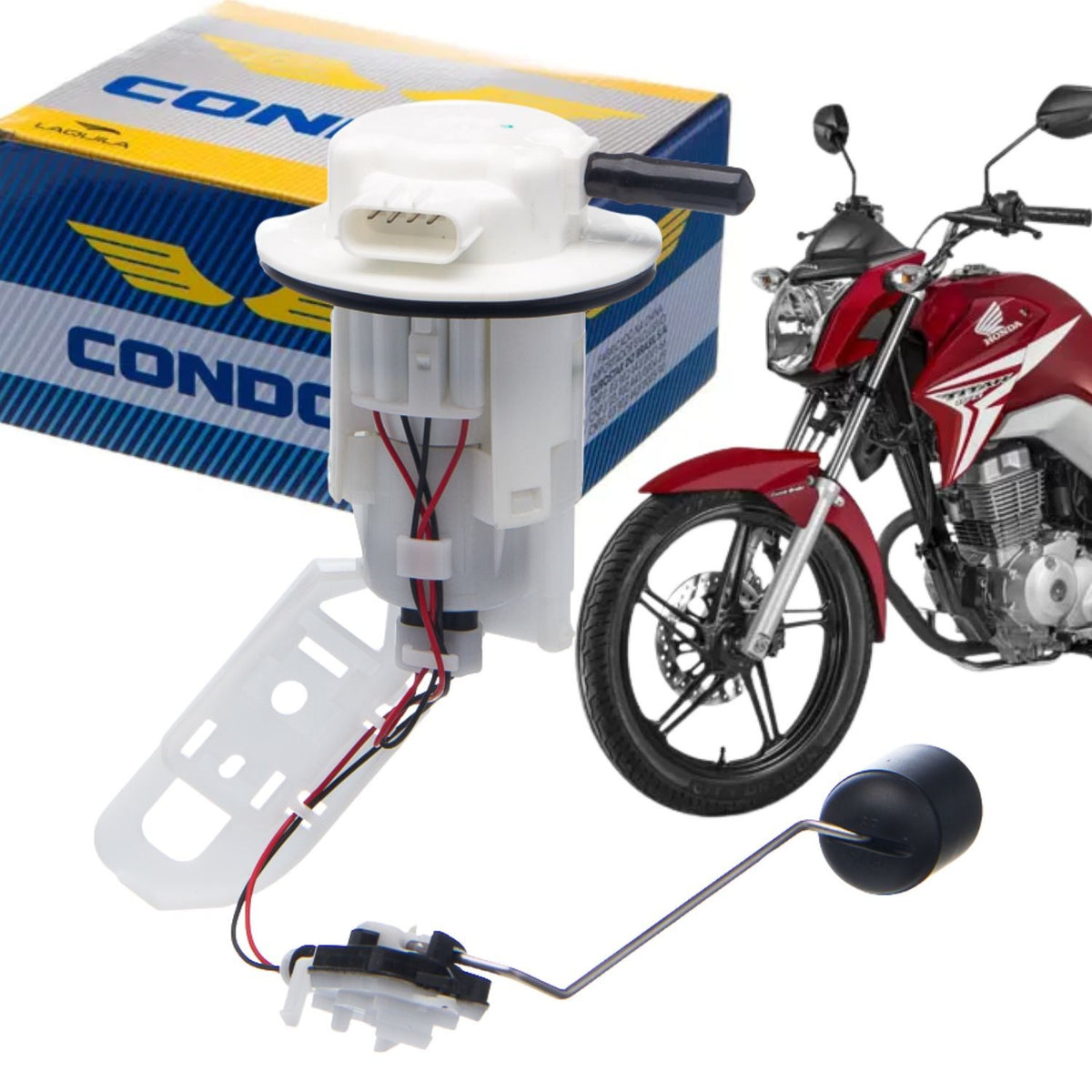 BOMBA COMBUSTIVEL COMPLETA CG 150 FAN TITAN START 2014 2015