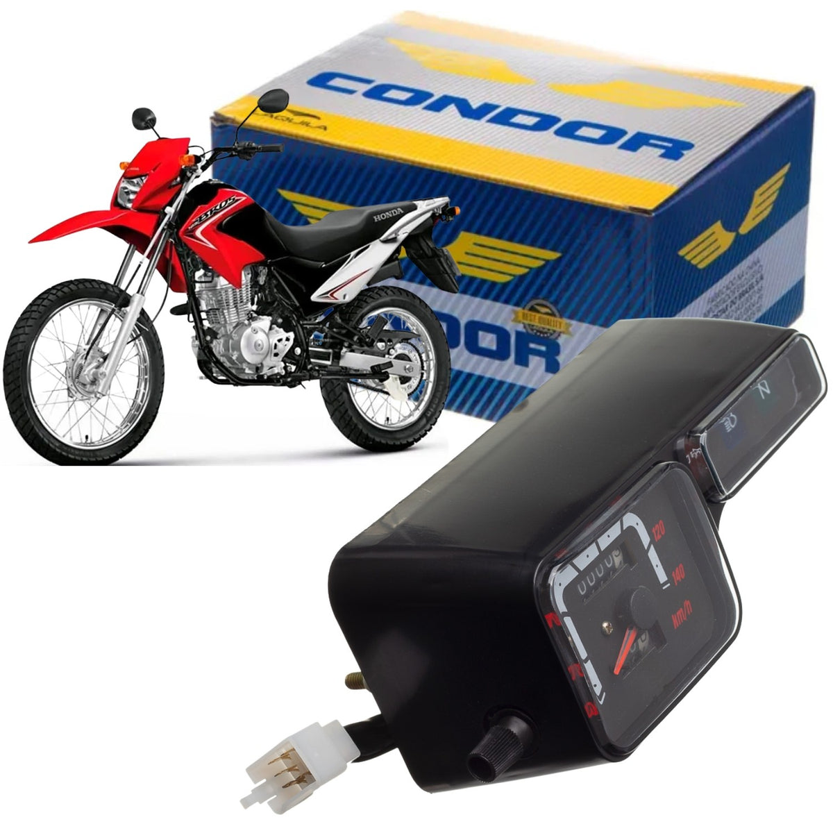 PAINEL COMPLETO VELOCIMETRO BROS 125 150 2003 2004 2005