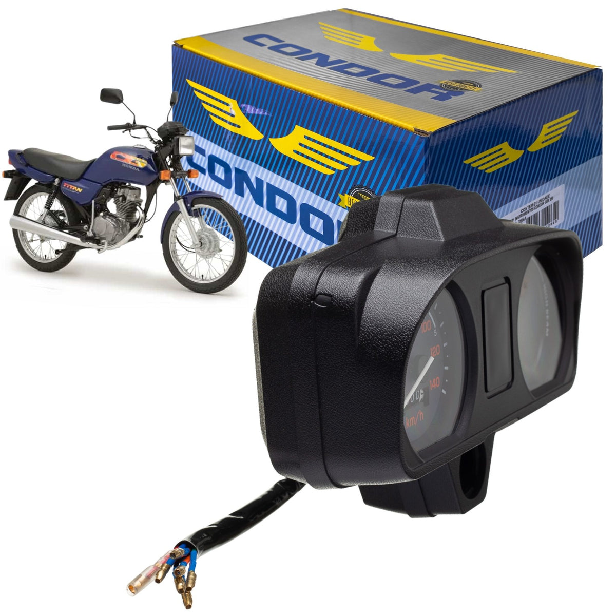 PAINEL COMPLETO VELOCIMETRO HONDA CG 125 1994-1999
