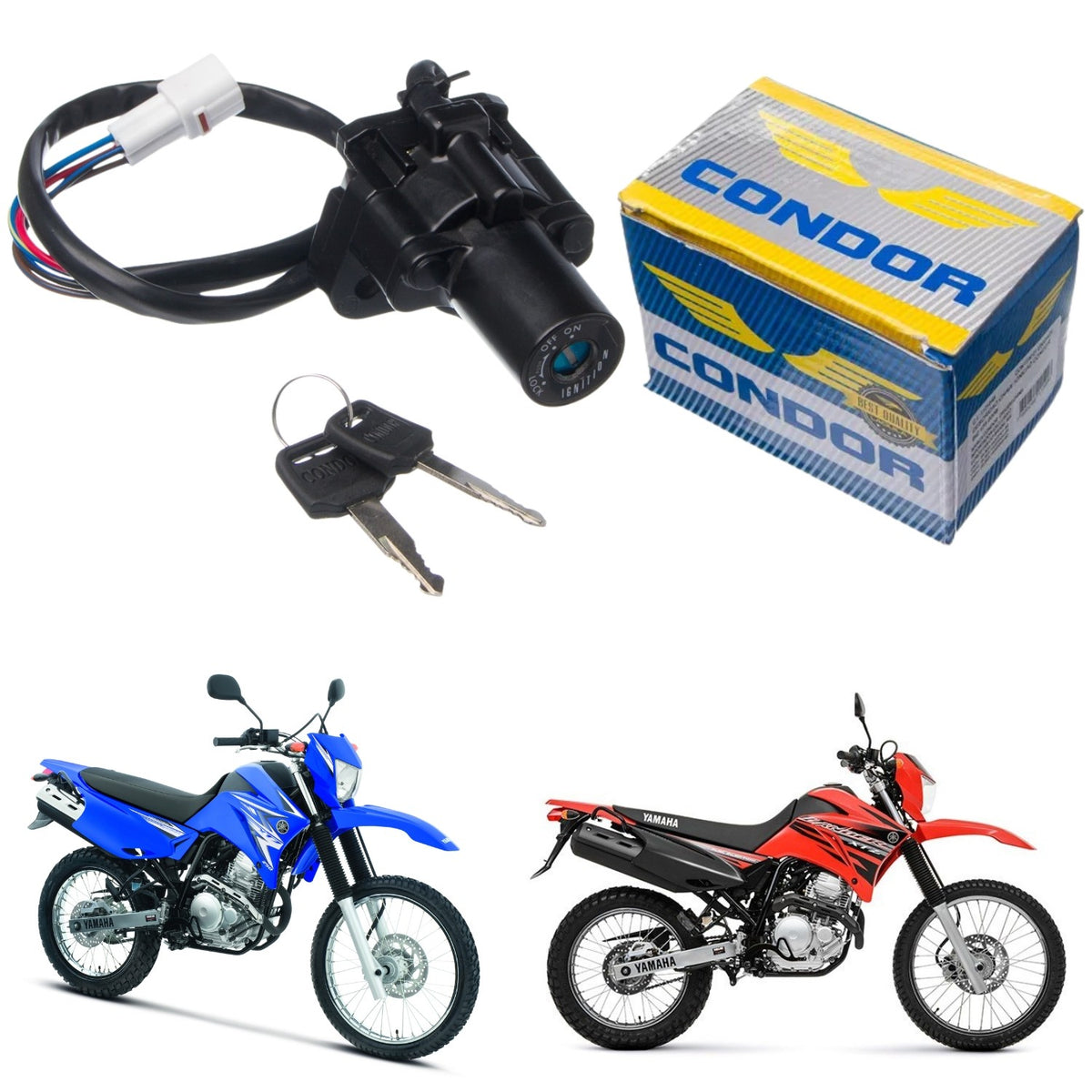 CHAVE IGNIÇÃO XTZ LANDER 250 2009-2014