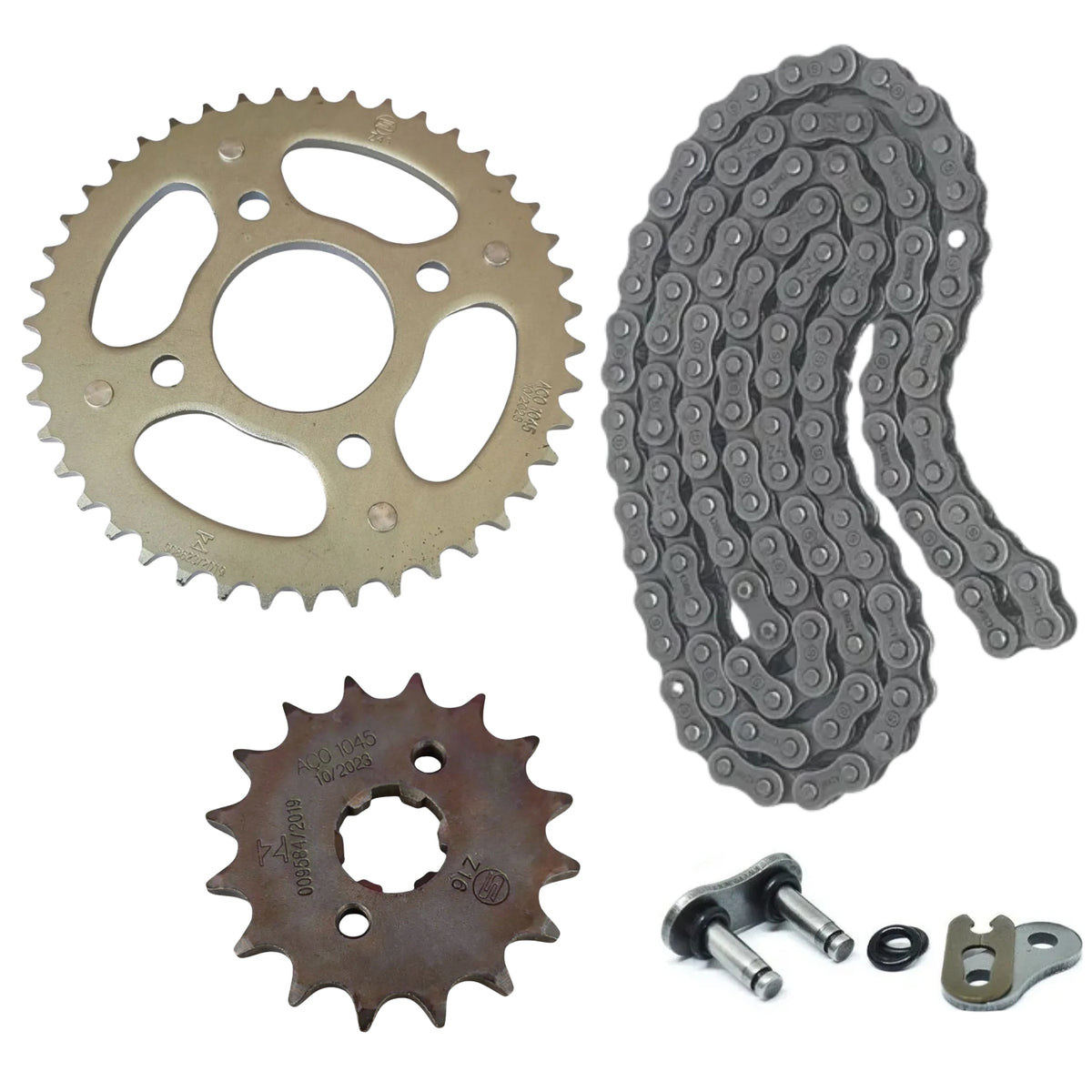 Kit Relação Transmissão Com Retentor Titan 150 Fan 150 2004-2015