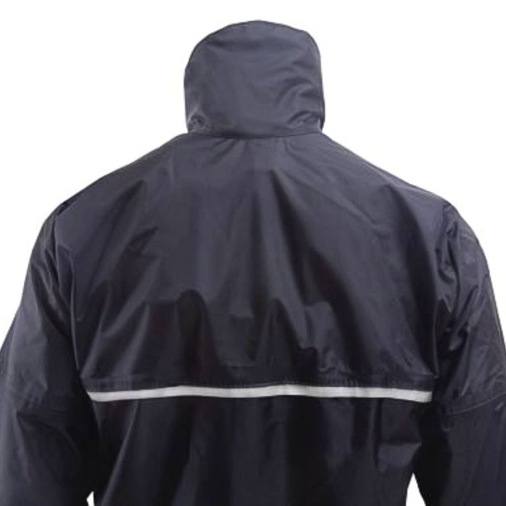 CONJUNTO CAPA DE CHUVA ALBA NYLON EUROPA PRETO