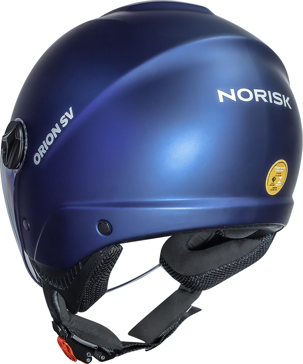 Capacete Norisk Orion SV Aberto Monocolor Azul Fosco