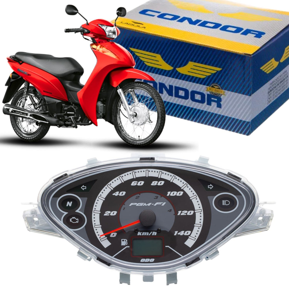 PAINEL COMPLETO VELOCIMETRO BIZ 125 ESD + 2009 2010