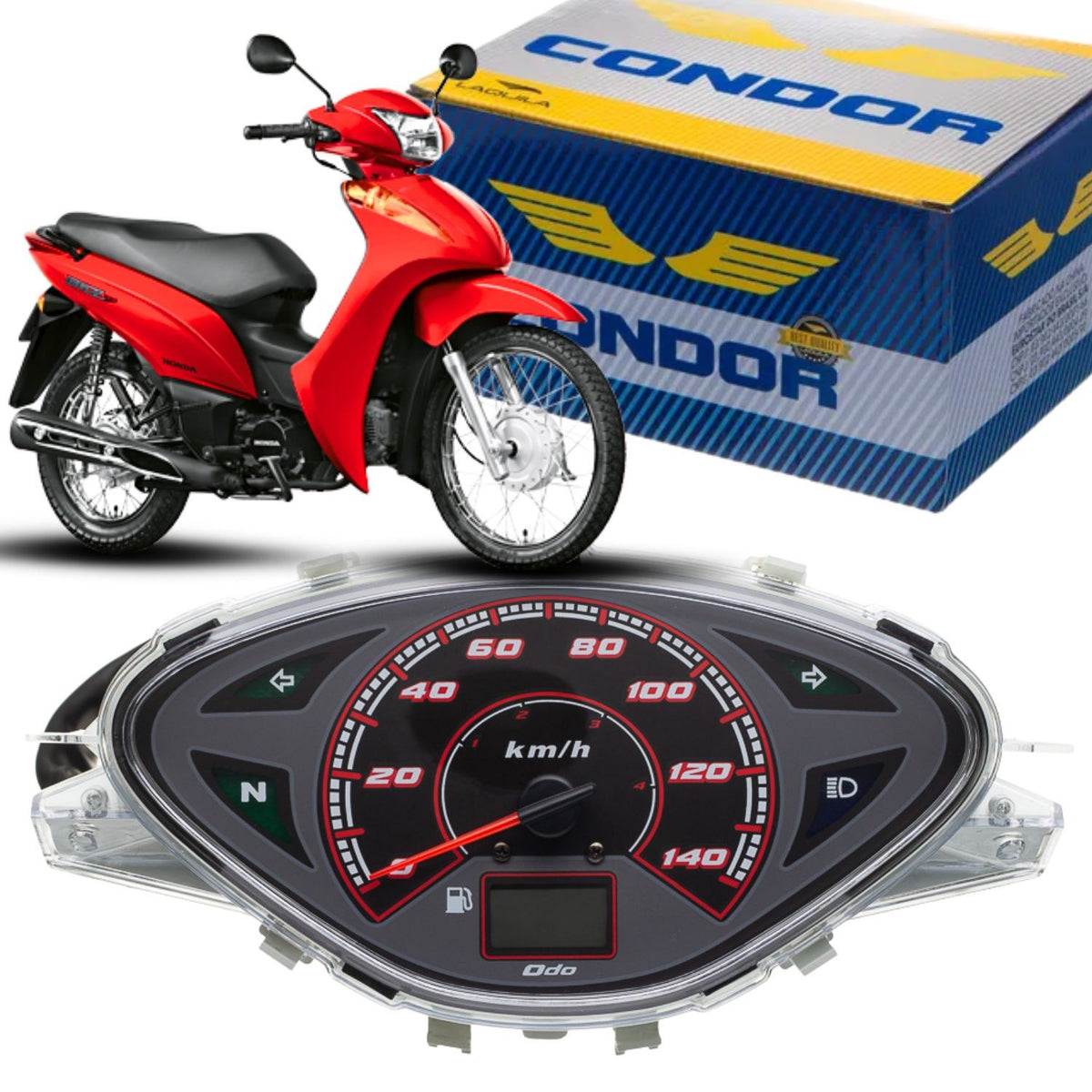 PAINEL COMPLETO VELOCIMETRO BIZ 125+ 2006 2007 2008