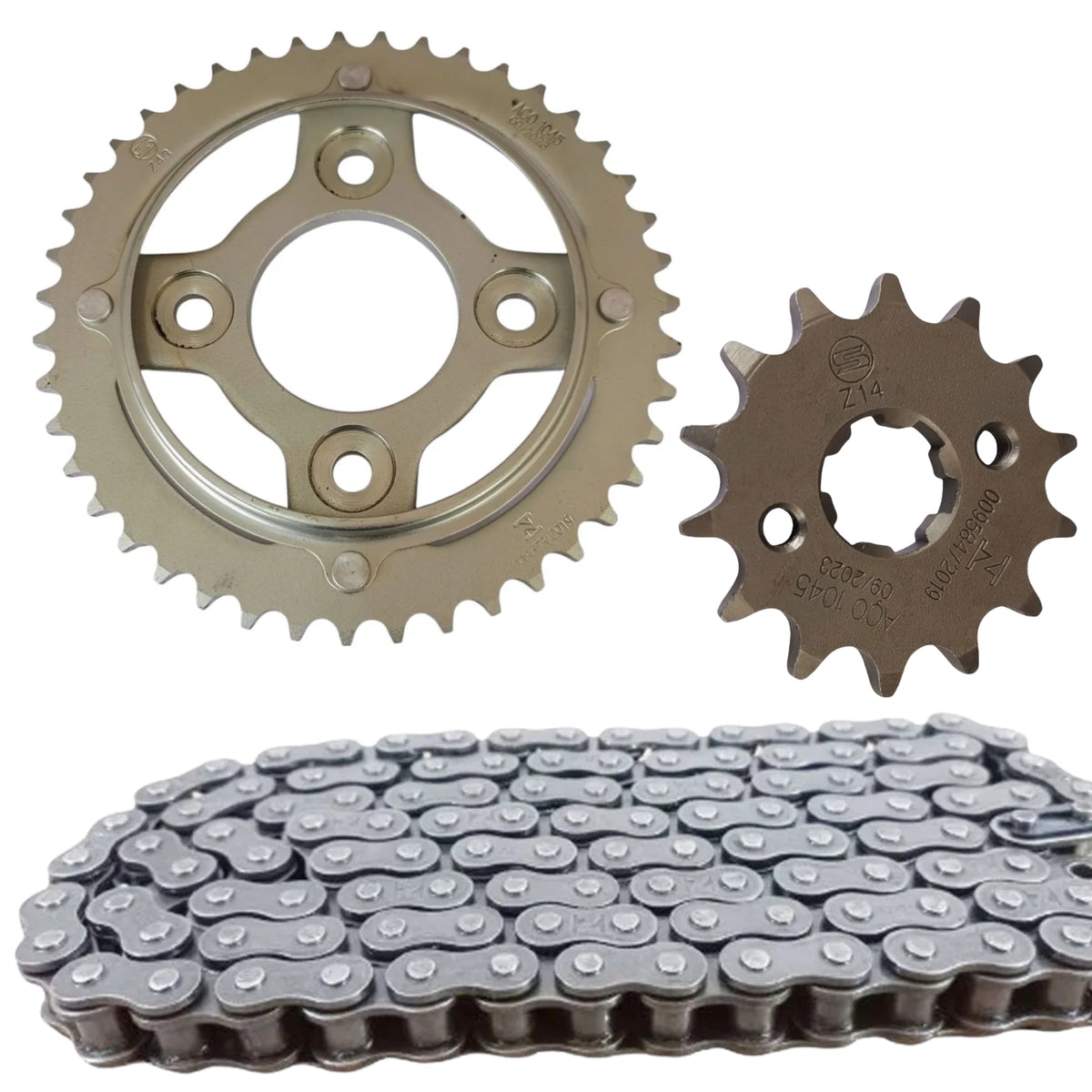 Kit Relação Transmissão Cg 125 Fan 2009-2013