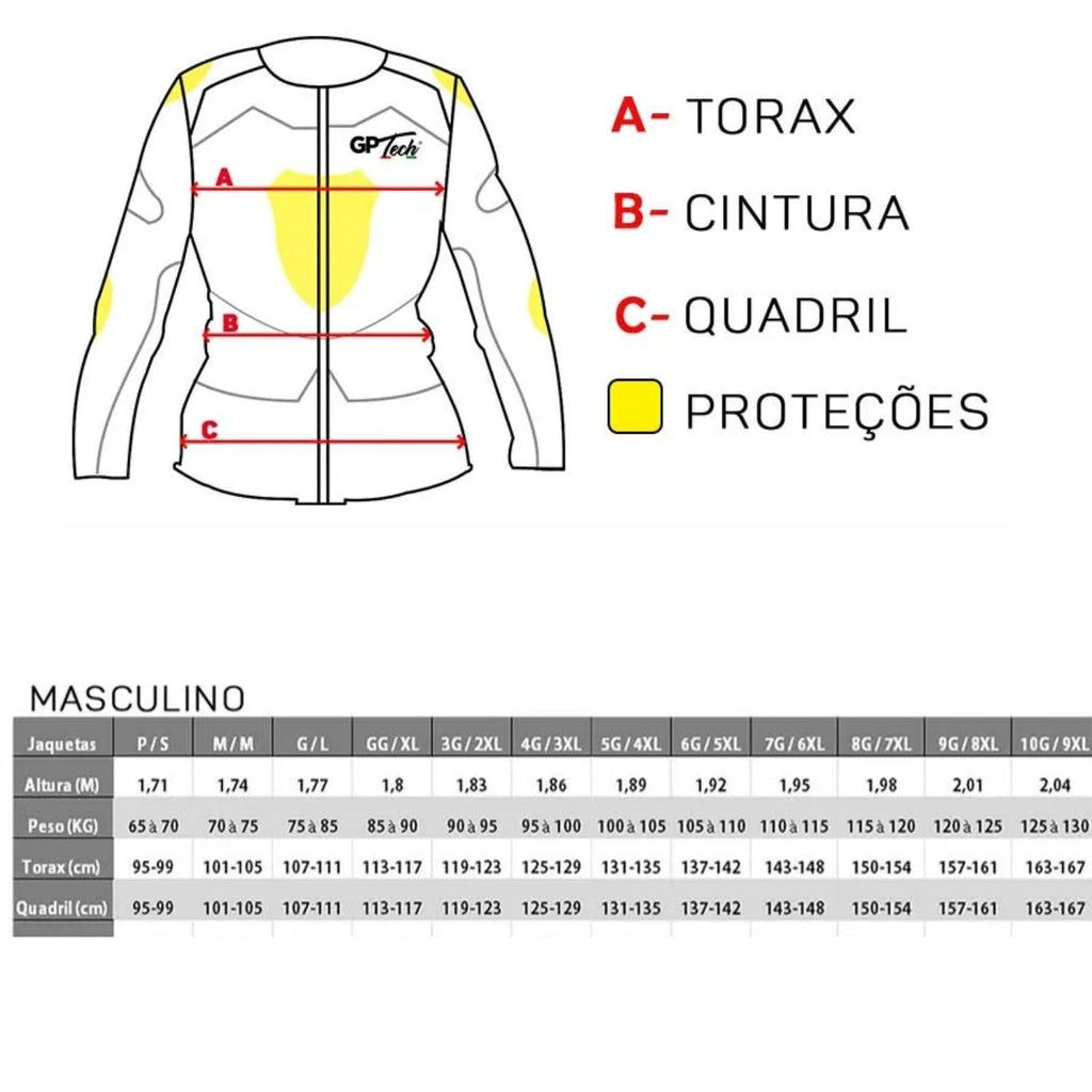 Jaqueta de motoqueiro GP Tech Tour Casual Resistente a agua Cinza