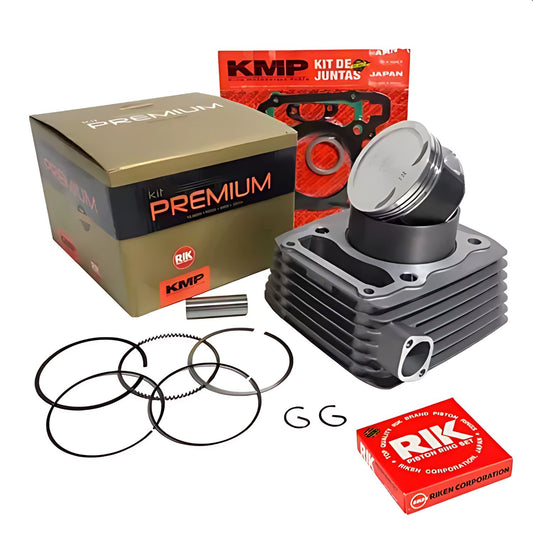 KIT PREMIUM COM CILINDRO PISTAO KMP HONDA CB300R 2009 A 2015