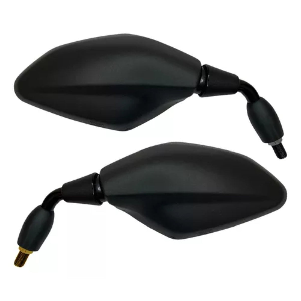 RETROVISOR GVS HASTE CURTA LENTE CONVEXA AZUL MT03 / MT07 / MT09