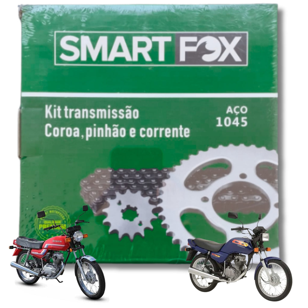 Kit Relação Transmissão Today 125 1989-1994 Titan 125 1994-1999