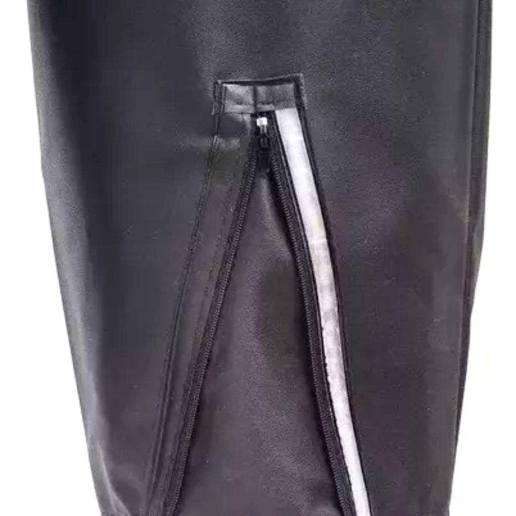 CONJUNTO CAPA DE CHUVA MASCULINO ALBA PVC EUROPA PRETO