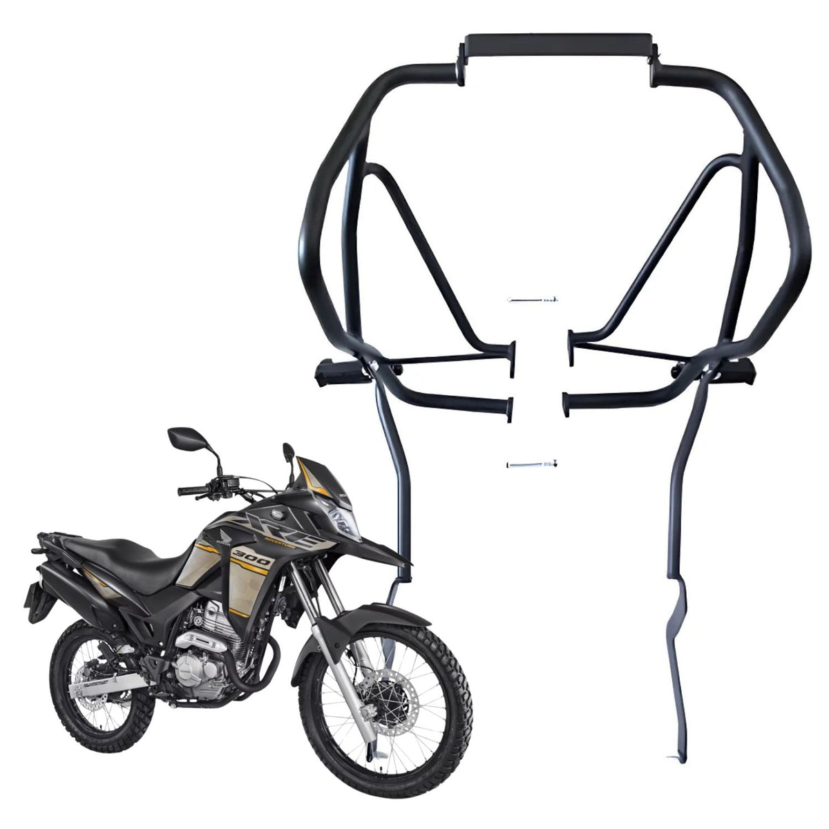 Protetor De Motor E Carenagem Honda Xer 300 Com Pedaleira