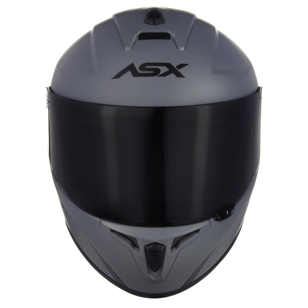 Capacete ASX draken Solid Fosco Cinza