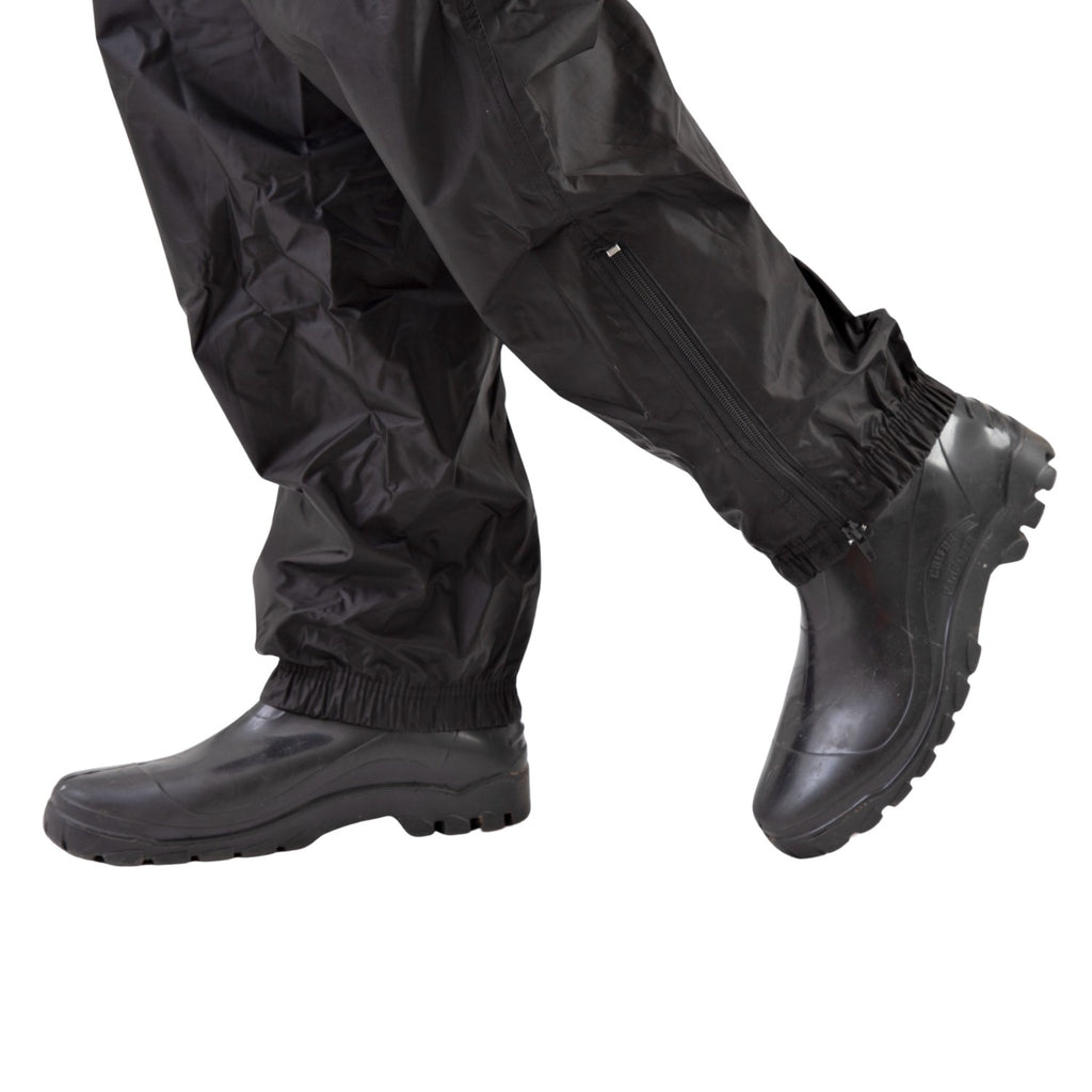 Conjunto Capa de chuva Feminina GP Tech Essence Premium Preto Rosa