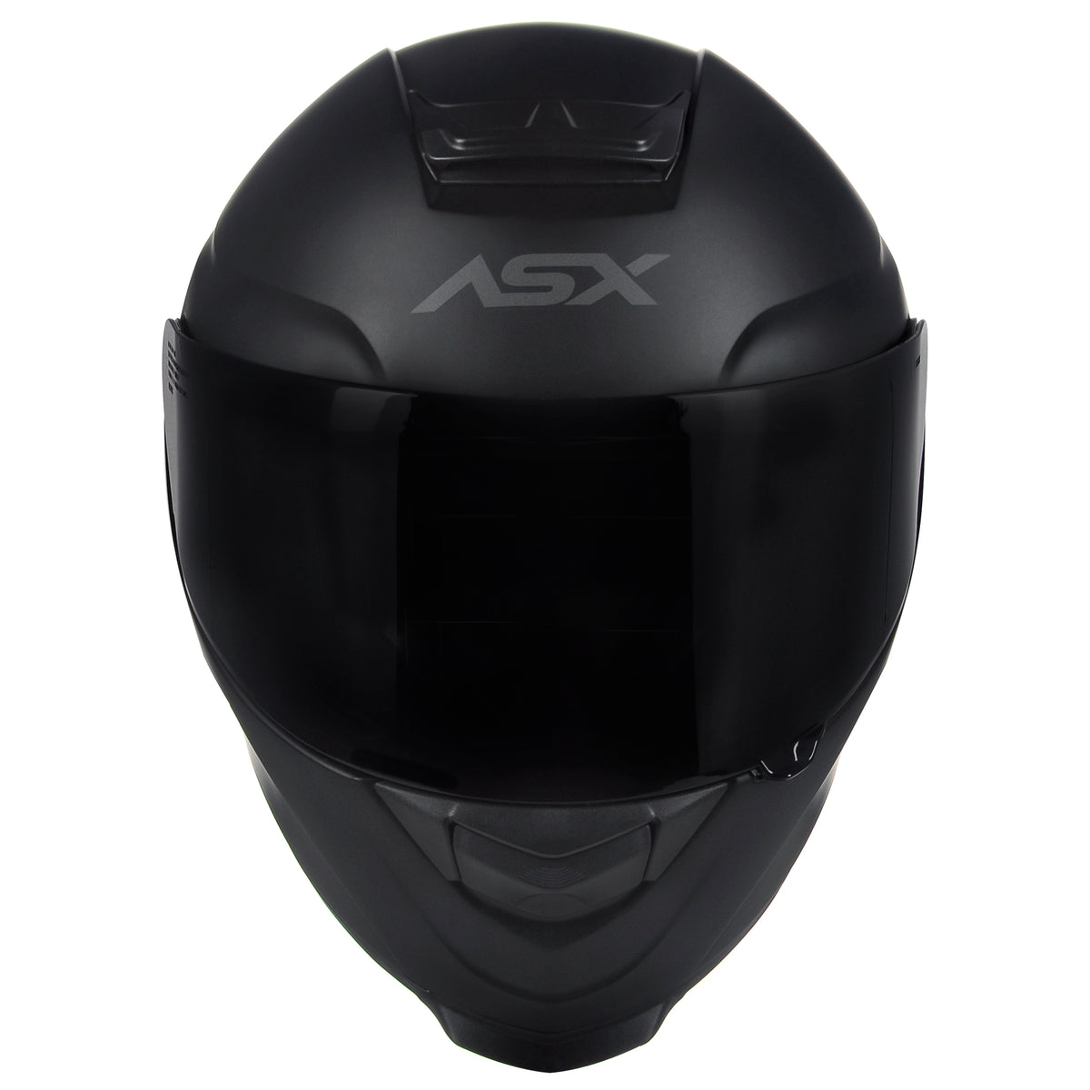 Capacete ASX Eagle Solid Fosco Preto/Cinza