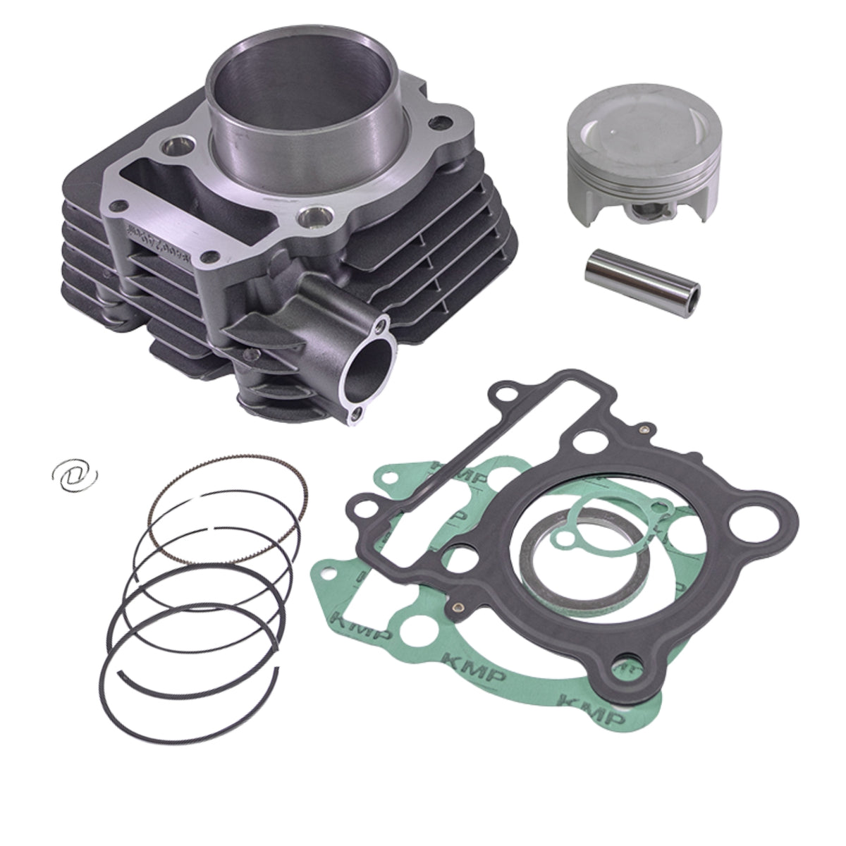KIT COM CILINDRO PISTAO KMP YS FAZER 250 BLUEFLEX