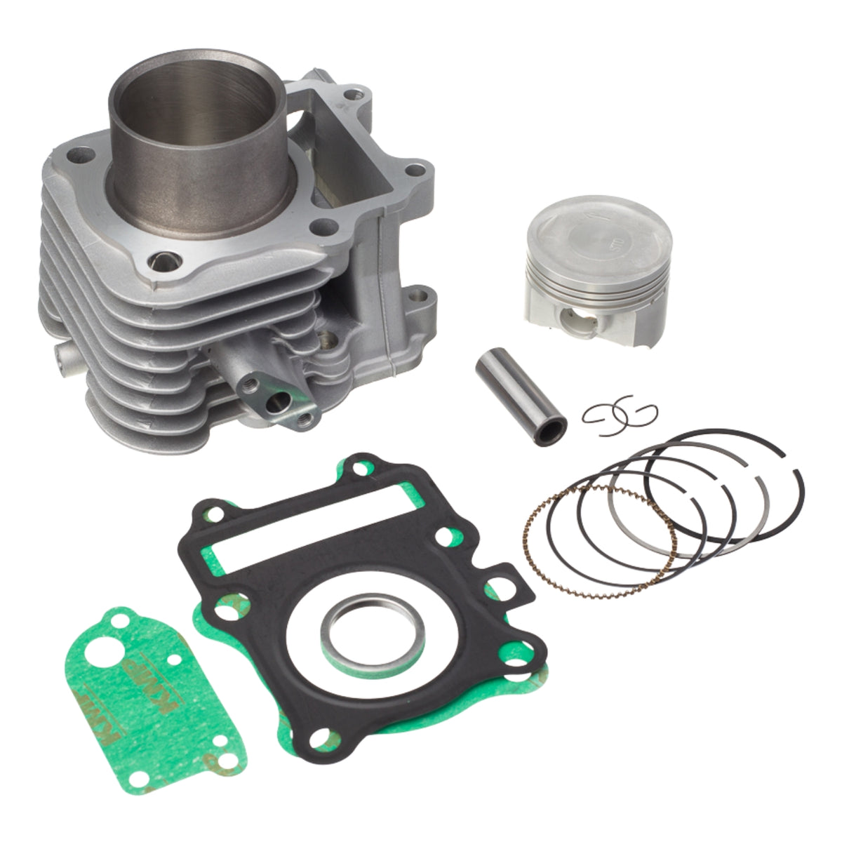 KIT COM CILINDRO PISTAO KMP HONDA NX FALCON 400 2003 EM DIANTE