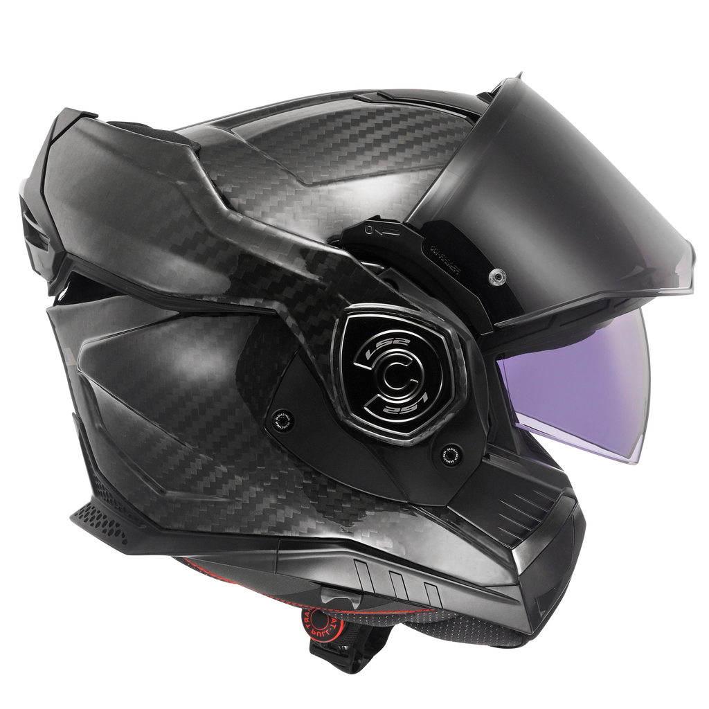 Capacete Ls2 Advant X Carbon ff901 Solid Preto