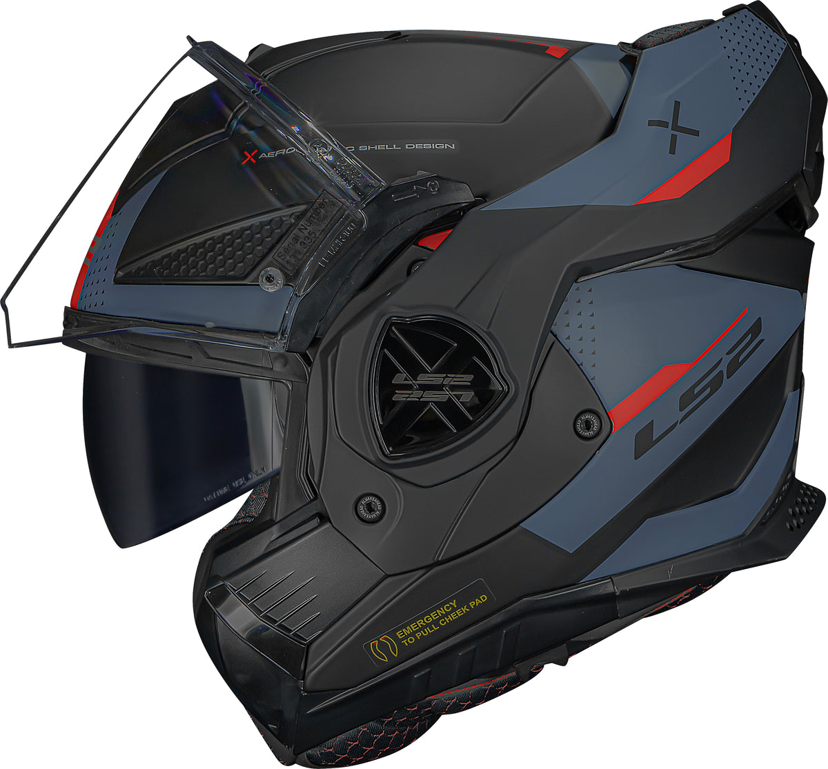 Capacete Ls2 Advant X Hpfc Oblivion Azul