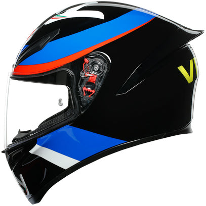 Capacete Agv K1 Vr46 Sky Racing Team Réplica