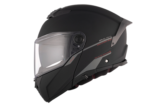 Capacete Mt Helmets Atom 2 SV Solid A1 Preto Matte