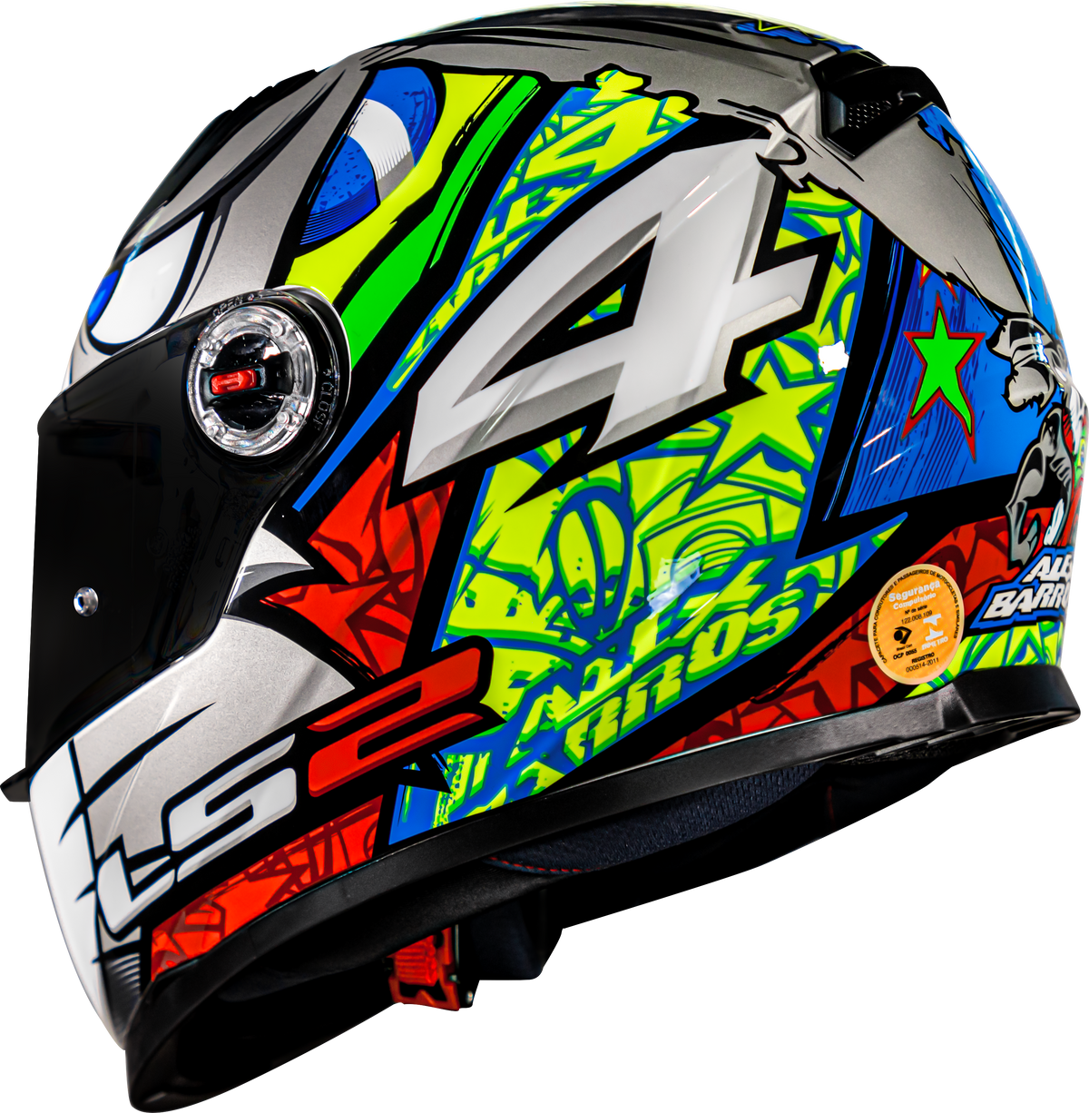 Capacete Ls2 Ff358 Classic Replica barros