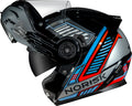 Capacete Norisk Route Charge Preto Azul